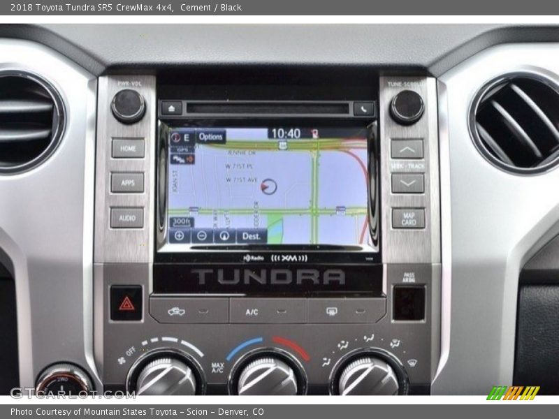 Cement / Black 2018 Toyota Tundra SR5 CrewMax 4x4