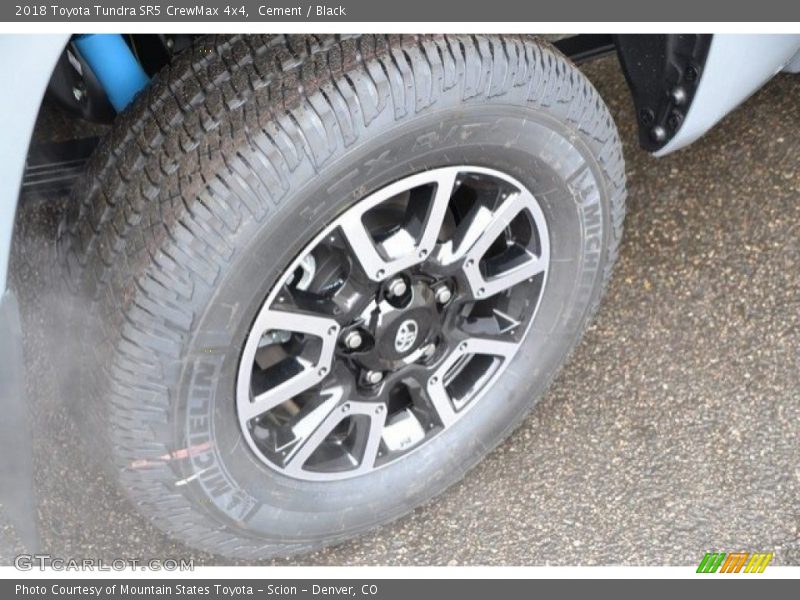 Cement / Black 2018 Toyota Tundra SR5 CrewMax 4x4
