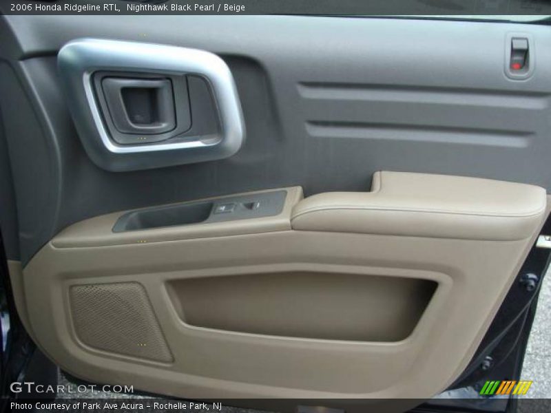 Nighthawk Black Pearl / Beige 2006 Honda Ridgeline RTL