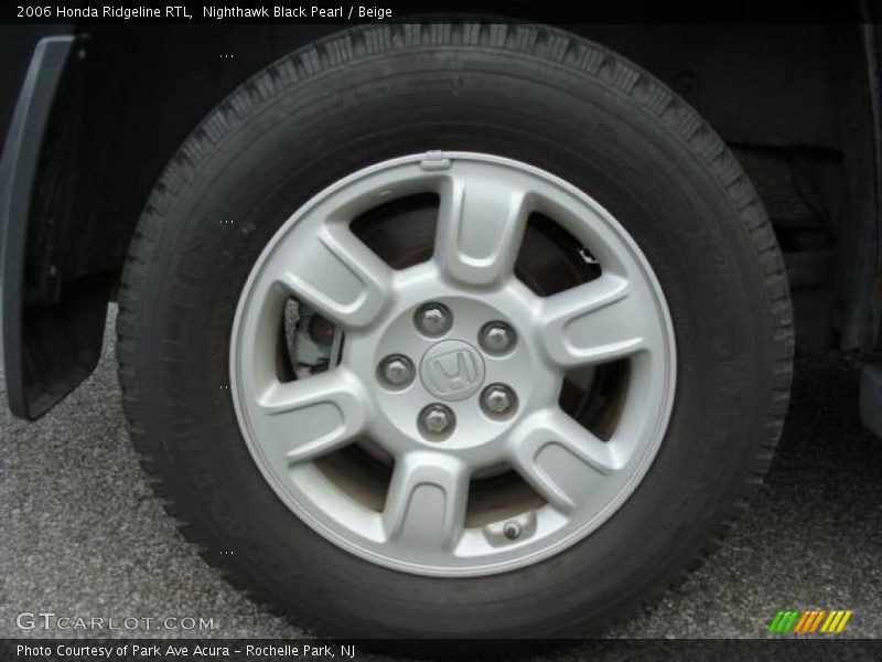 Nighthawk Black Pearl / Beige 2006 Honda Ridgeline RTL