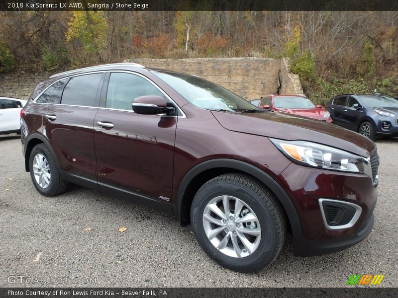 Front 3/4 View of 2018 Sorento LX AWD