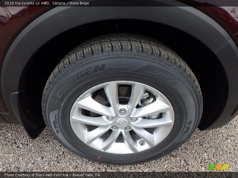  2018 Sorento LX AWD Wheel