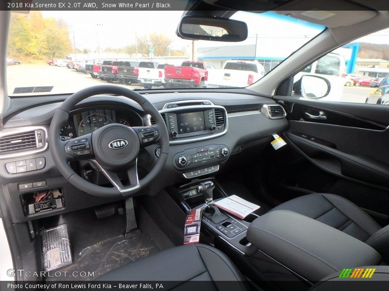  2018 Sorento EX 2.0T AWD Black Interior