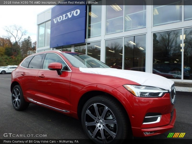 Front 3/4 View of 2018 XC60 T6 AWD Inscription