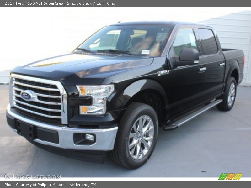 Shadow Black / Earth Gray 2017 Ford F150 XLT SuperCrew