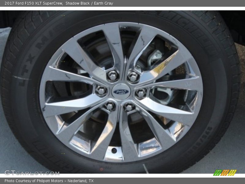 Shadow Black / Earth Gray 2017 Ford F150 XLT SuperCrew