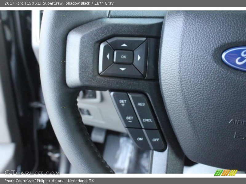 Shadow Black / Earth Gray 2017 Ford F150 XLT SuperCrew