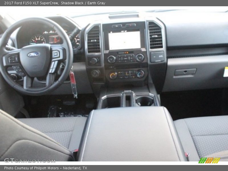 Shadow Black / Earth Gray 2017 Ford F150 XLT SuperCrew