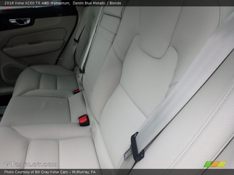 Denim Blue Metallic / Blonde 2018 Volvo XC60 T6 AWD Momentum