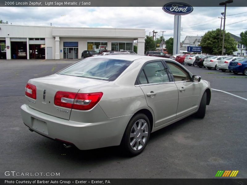 Light Sage Metallic / Sand 2006 Lincoln Zephyr