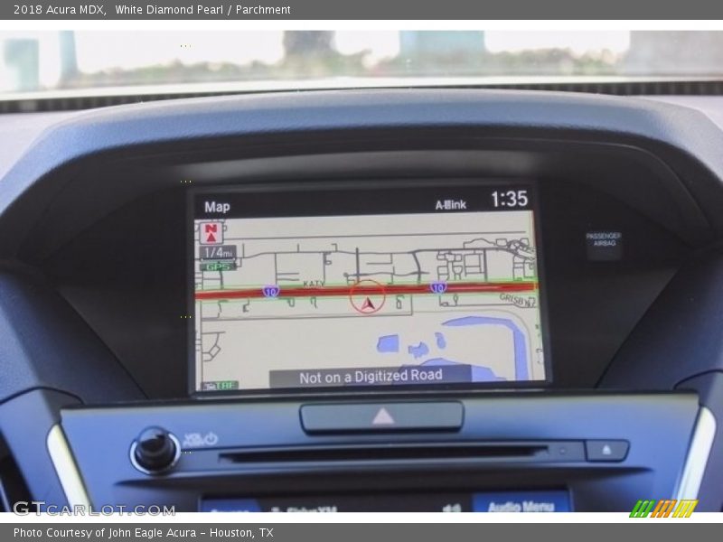 Navigation of 2018 MDX 