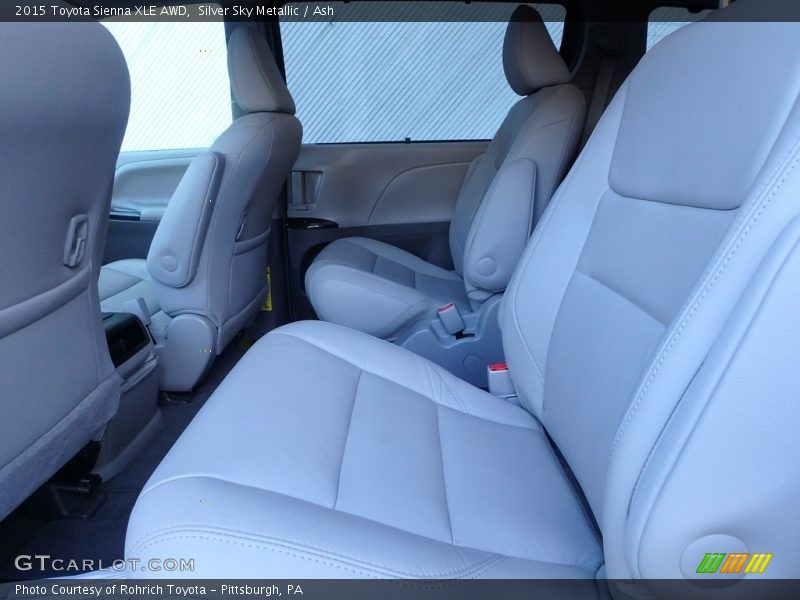 Silver Sky Metallic / Ash 2015 Toyota Sienna XLE AWD