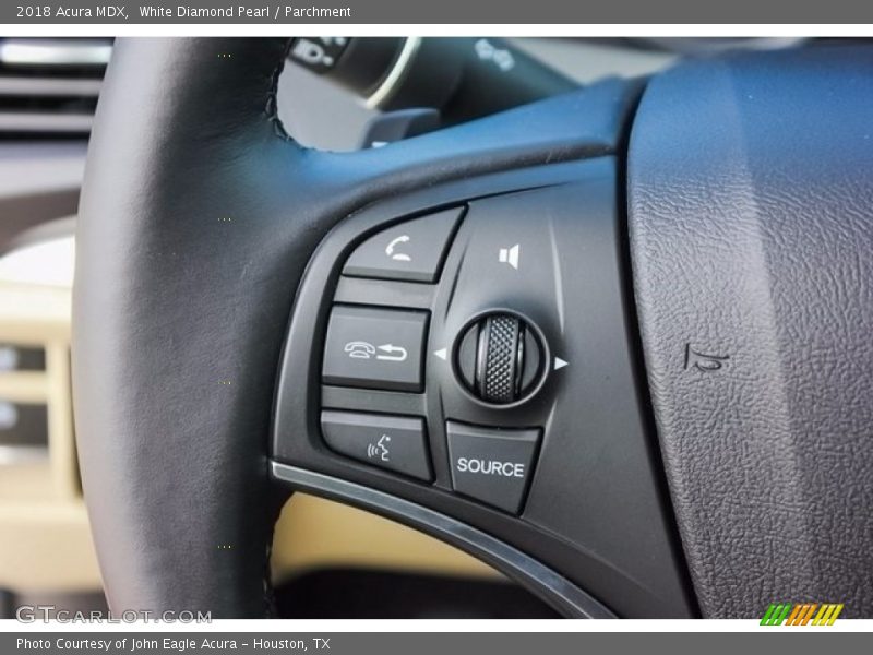 White Diamond Pearl / Parchment 2018 Acura MDX
