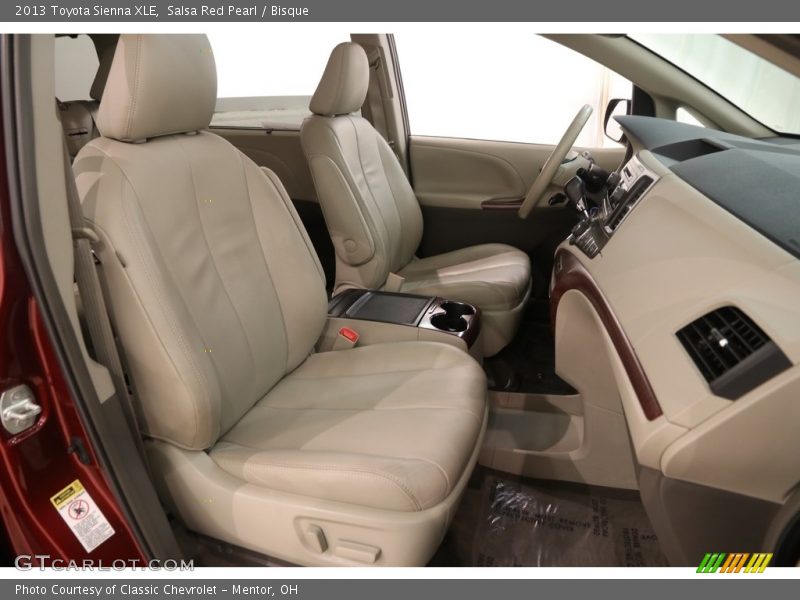 Salsa Red Pearl / Bisque 2013 Toyota Sienna XLE