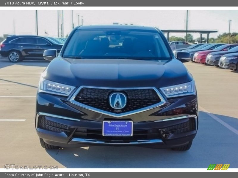 Crystal Black Pearl / Ebony 2018 Acura MDX