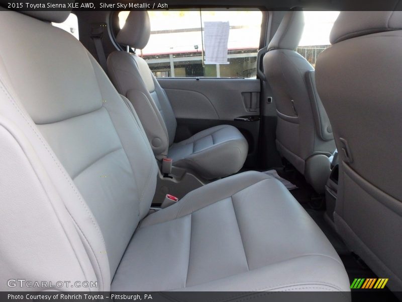 Silver Sky Metallic / Ash 2015 Toyota Sienna XLE AWD