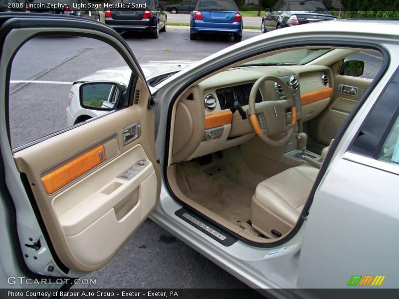 Light Sage Metallic / Sand 2006 Lincoln Zephyr