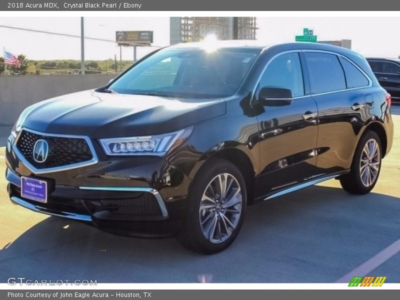 Crystal Black Pearl / Ebony 2018 Acura MDX