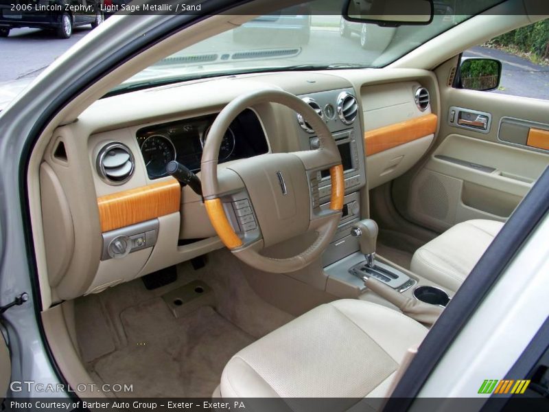 Light Sage Metallic / Sand 2006 Lincoln Zephyr