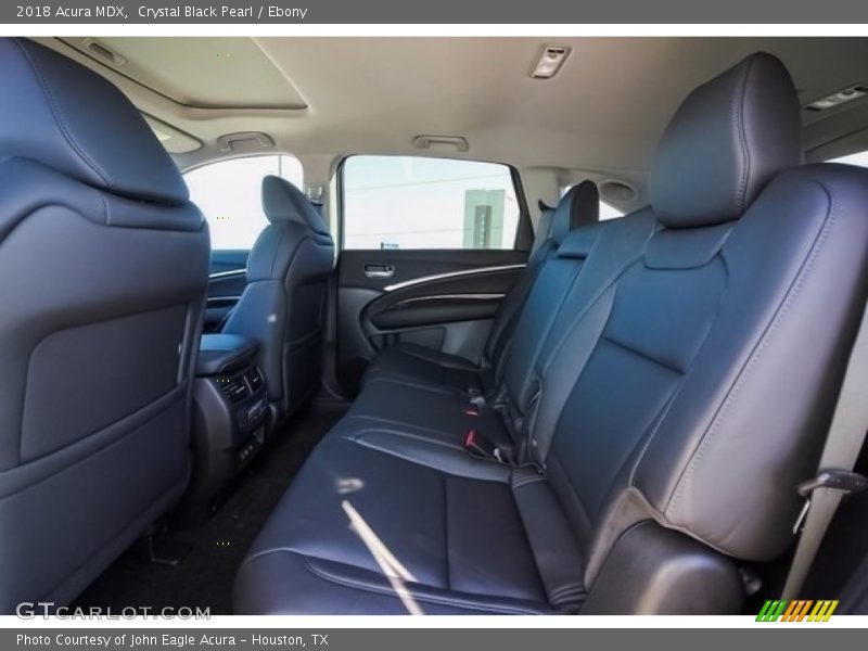 Rear Seat of 2018 MDX 