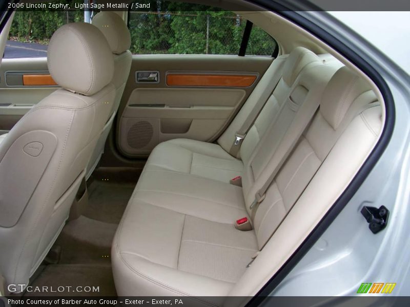 Light Sage Metallic / Sand 2006 Lincoln Zephyr