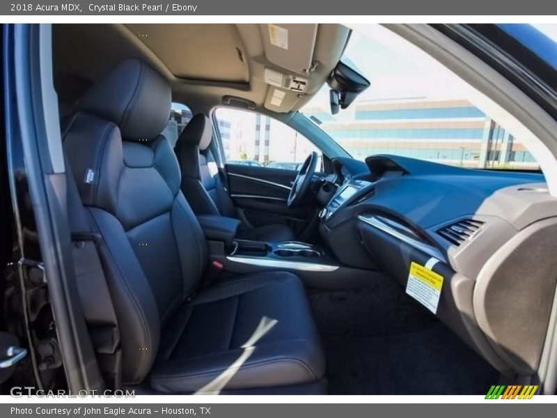 Front Seat of 2018 MDX 