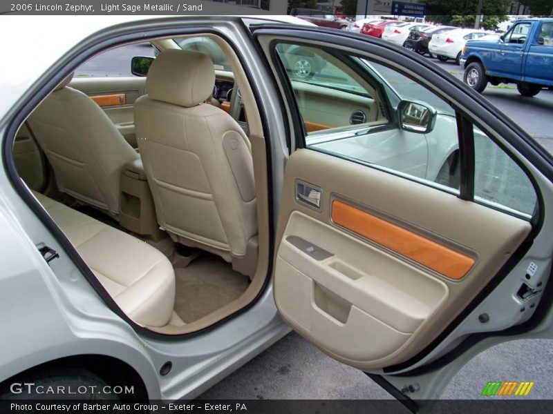 Light Sage Metallic / Sand 2006 Lincoln Zephyr