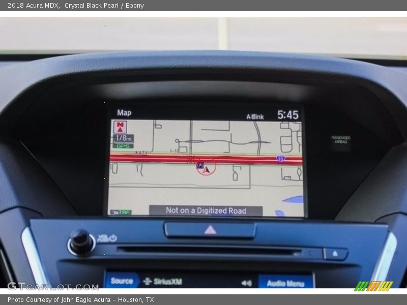 Navigation of 2018 MDX 