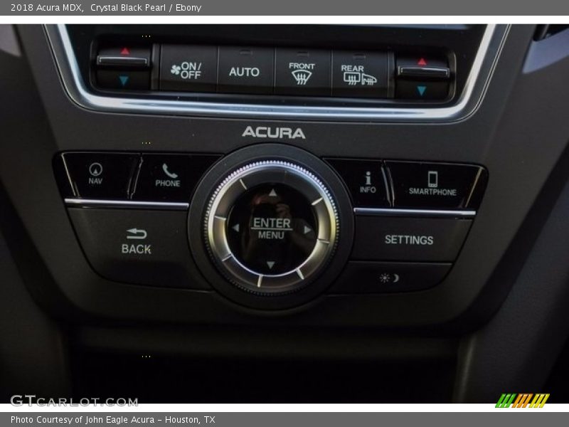 Controls of 2018 MDX 