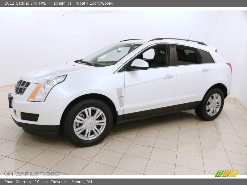 Platinum Ice Tricoat / Ebony/Ebony 2012 Cadillac SRX FWD