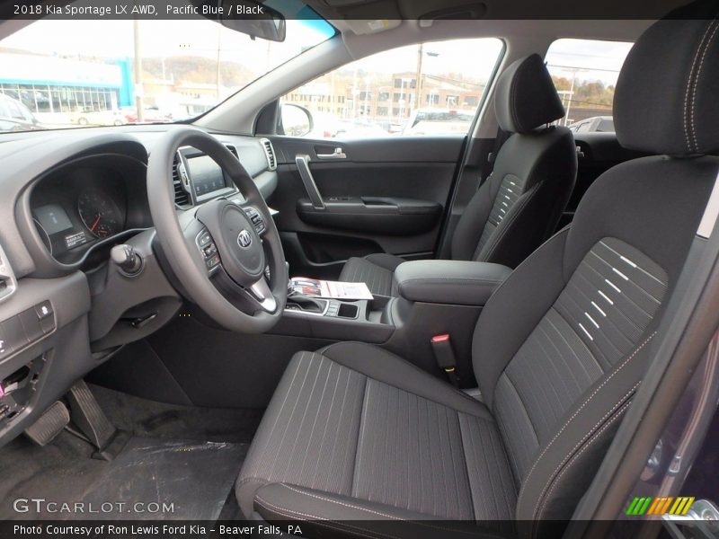 Front Seat of 2018 Sportage LX AWD