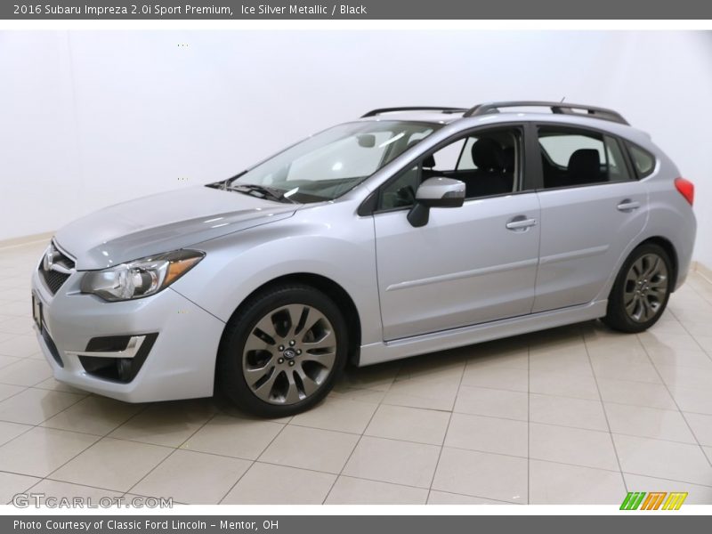 Ice Silver Metallic / Black 2016 Subaru Impreza 2.0i Sport Premium