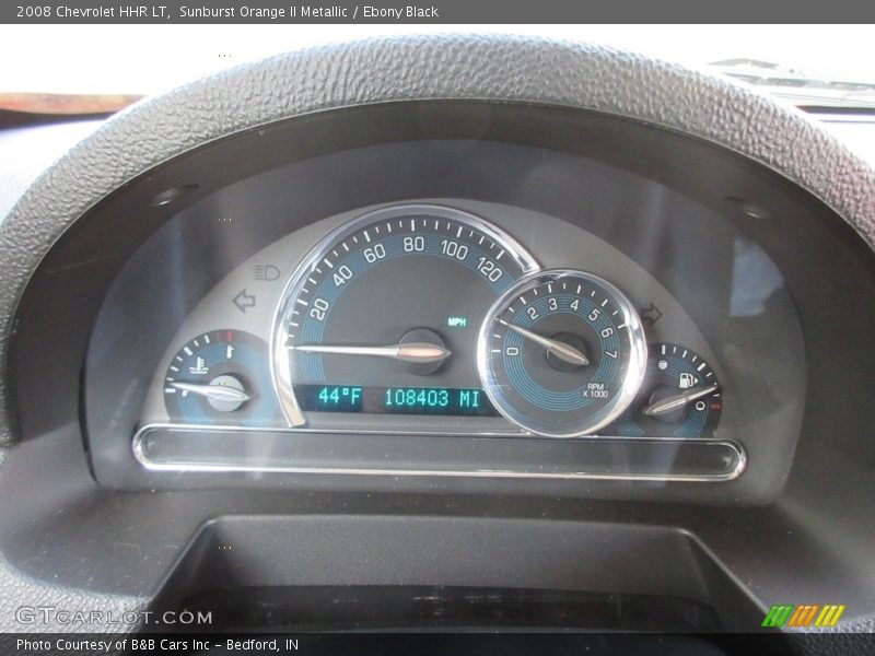 Sunburst Orange II Metallic / Ebony Black 2008 Chevrolet HHR LT