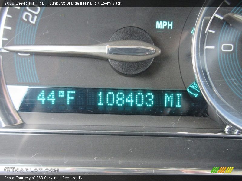 Sunburst Orange II Metallic / Ebony Black 2008 Chevrolet HHR LT