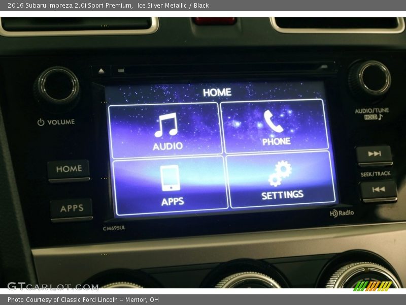 Ice Silver Metallic / Black 2016 Subaru Impreza 2.0i Sport Premium