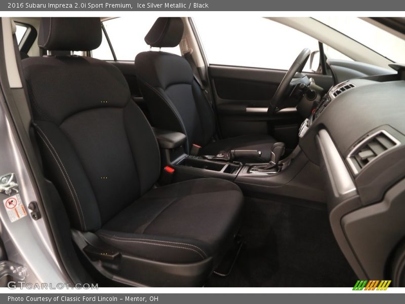 Ice Silver Metallic / Black 2016 Subaru Impreza 2.0i Sport Premium
