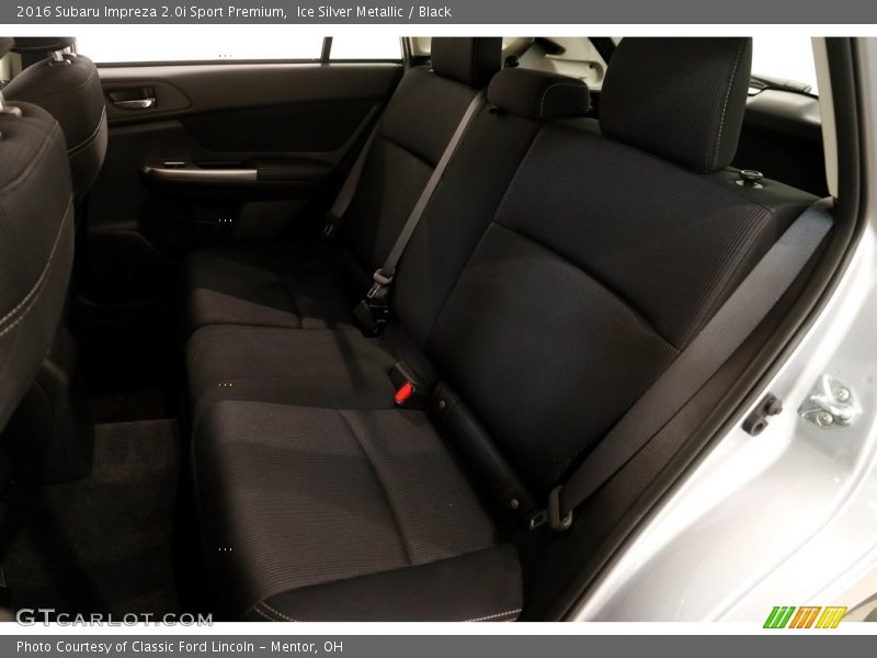 Ice Silver Metallic / Black 2016 Subaru Impreza 2.0i Sport Premium