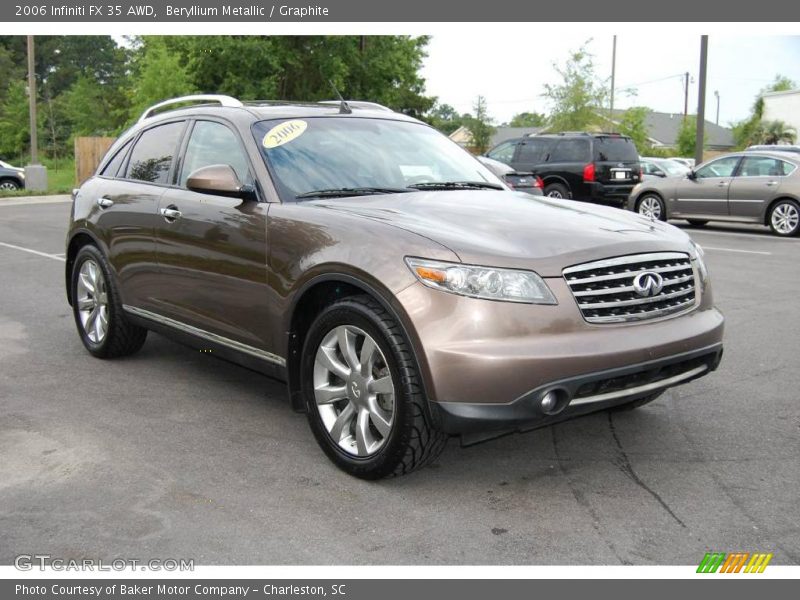 Beryllium Metallic / Graphite 2006 Infiniti FX 35 AWD