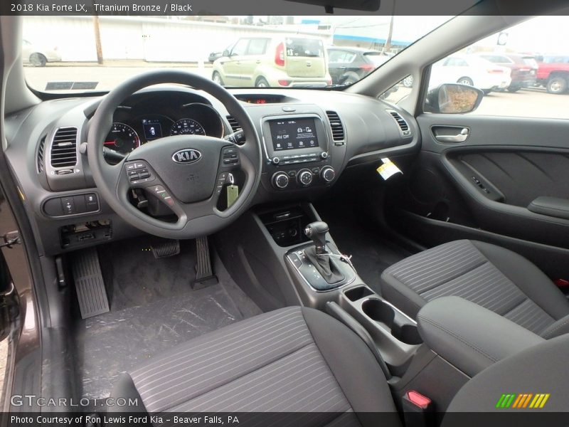 Titanium Bronze / Black 2018 Kia Forte LX