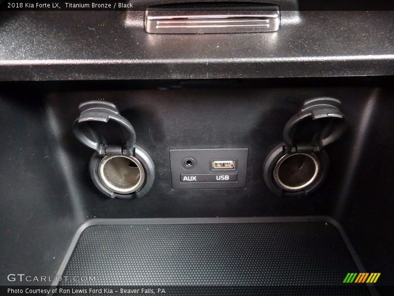 Titanium Bronze / Black 2018 Kia Forte LX