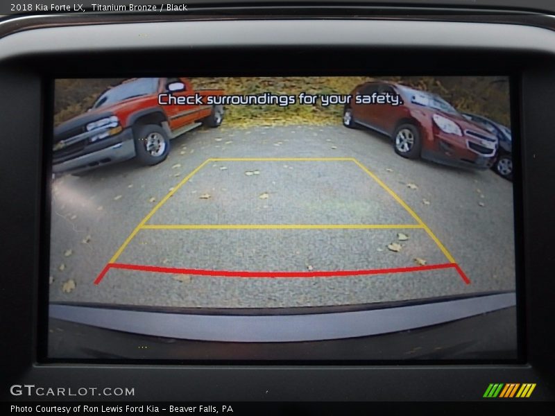 Titanium Bronze / Black 2018 Kia Forte LX
