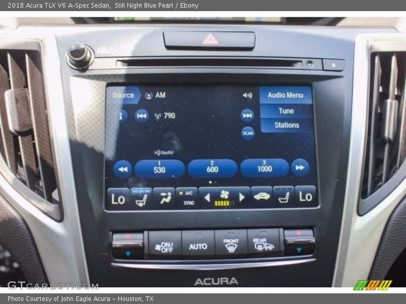 Still Night Blue Pearl / Ebony 2018 Acura TLX V6 A-Spec Sedan