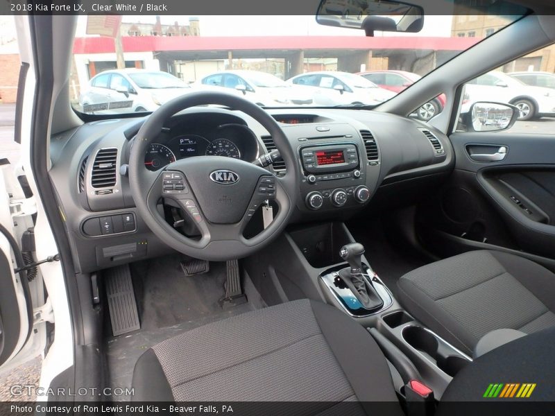  2018 Forte LX Black Interior