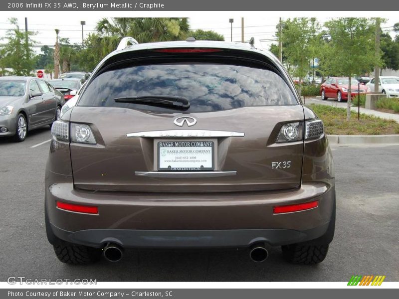 Beryllium Metallic / Graphite 2006 Infiniti FX 35 AWD