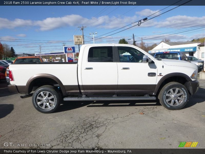  2018 2500 Laramie Longhorn Crew Cab 4x4 Pearl White
