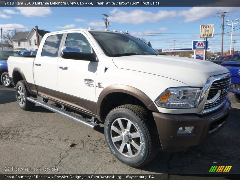 Front 3/4 View of 2018 2500 Laramie Longhorn Crew Cab 4x4