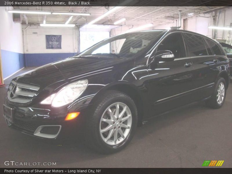 Black / Black 2006 Mercedes-Benz R 350 4Matic