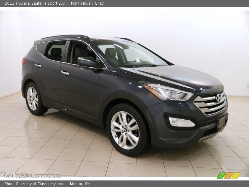 Marlin Blue / Gray 2013 Hyundai Santa Fe Sport 2.0T
