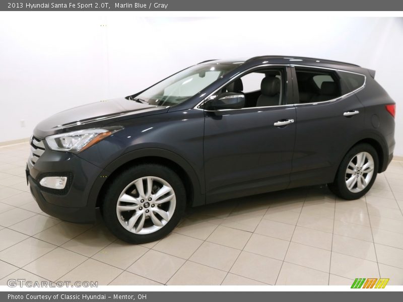 Marlin Blue / Gray 2013 Hyundai Santa Fe Sport 2.0T