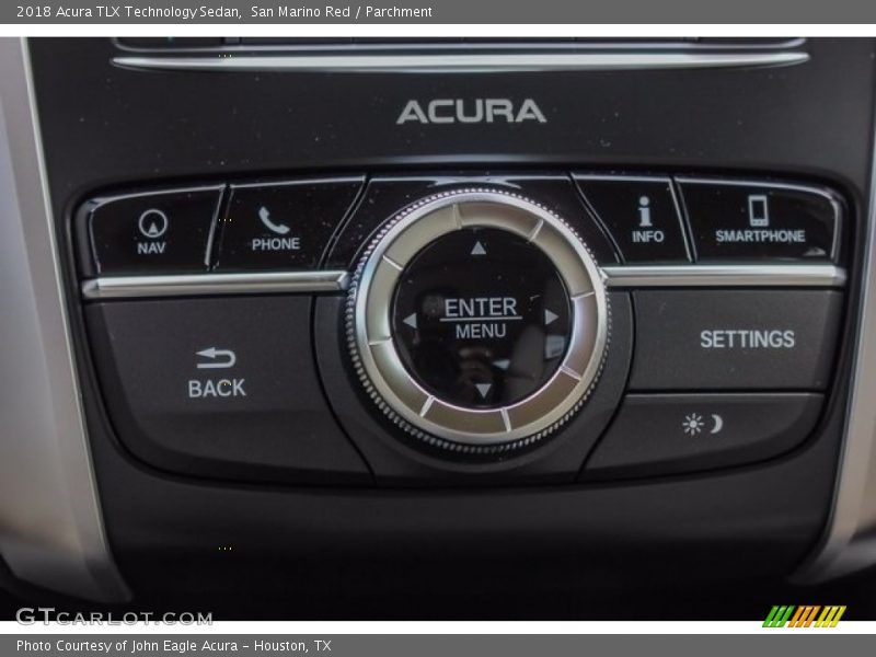 San Marino Red / Parchment 2018 Acura TLX Technology Sedan